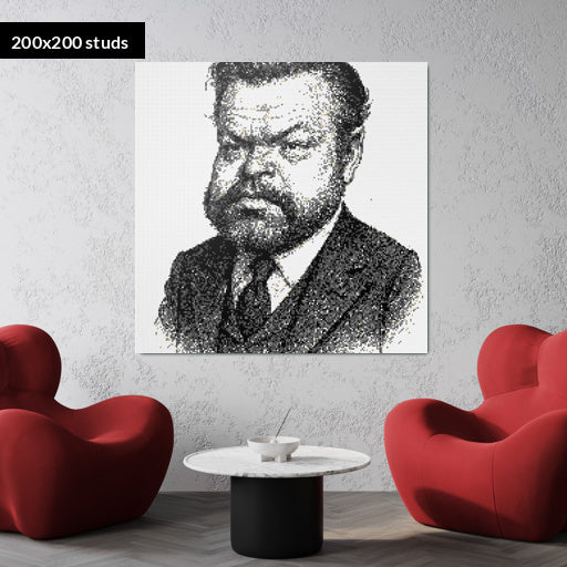 200*200studs, 160*160cm, 63*63inch