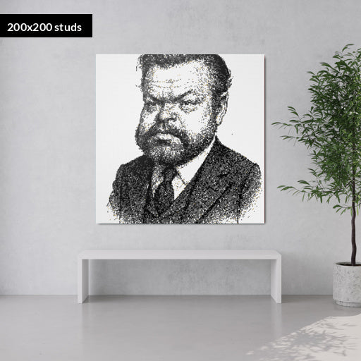 200*200studs, 160*160cm, 63*63inch