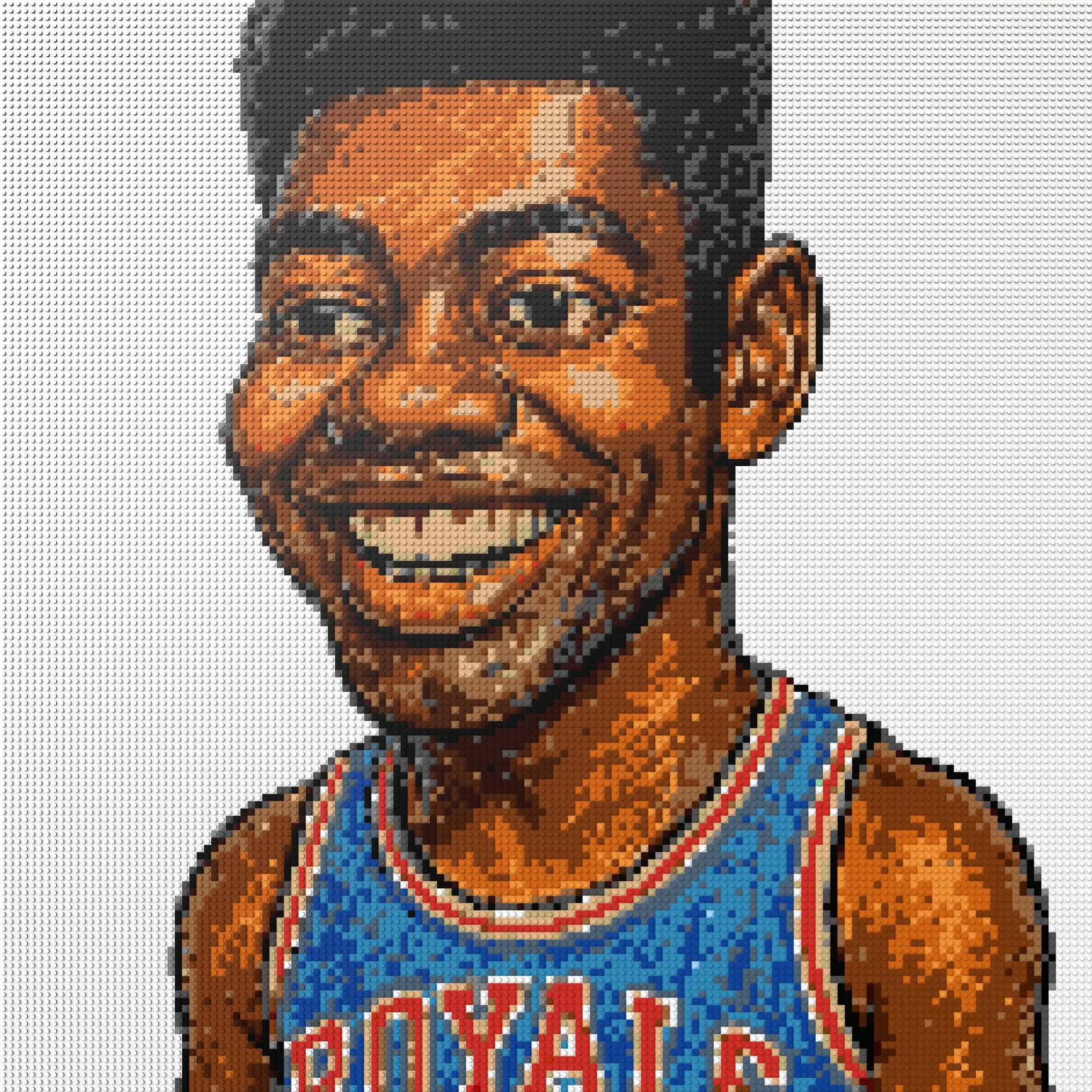 150*150studs, 120*120cm, 47,25*47,25inch