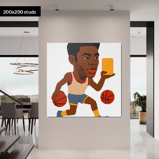 200*200studs, 160*160cm, 63*63inch
