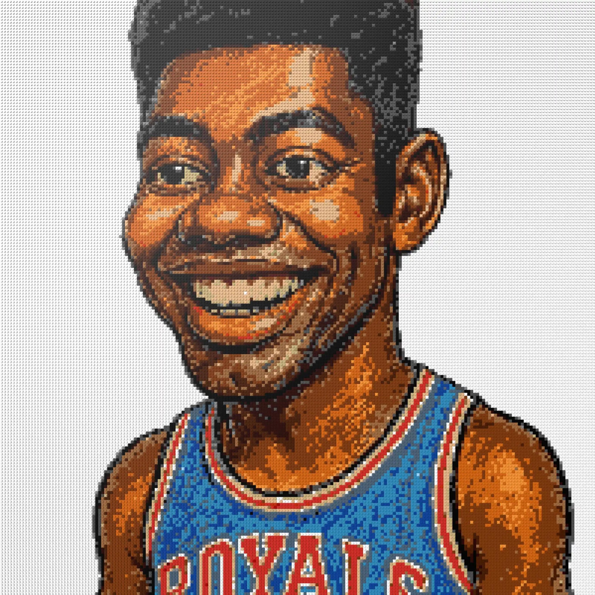 200*200studs, 160*160cm, 63*63inch