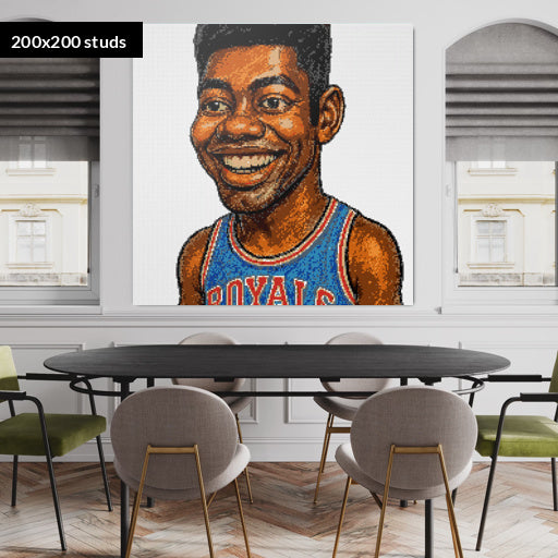 200*200studs, 160*160cm, 63*63inch