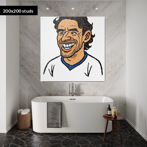 200*200studs, 160*160cm, 63*63inch