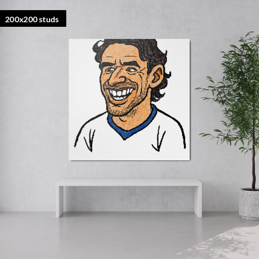 200*200studs, 160*160cm, 63*63inch