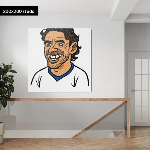 200*200studs, 160*160cm, 63*63inch