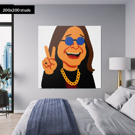 200*200studs, 160*160cm, 63*63inch