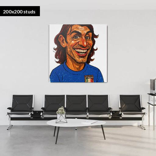 200*200studs, 160*160cm, 63*63inch