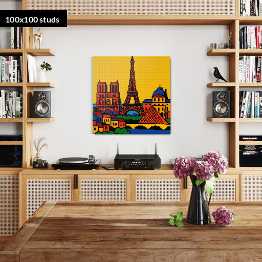 100*100studs, 80*80cm, 31,5*31,5inch