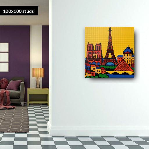 100*100studs, 80*80cm, 31,5*31,5inch