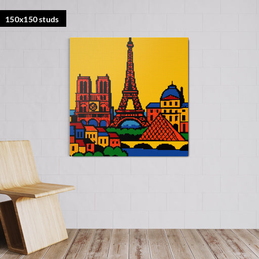 150*150studs, 120*120cm, 47,25*47,25inch