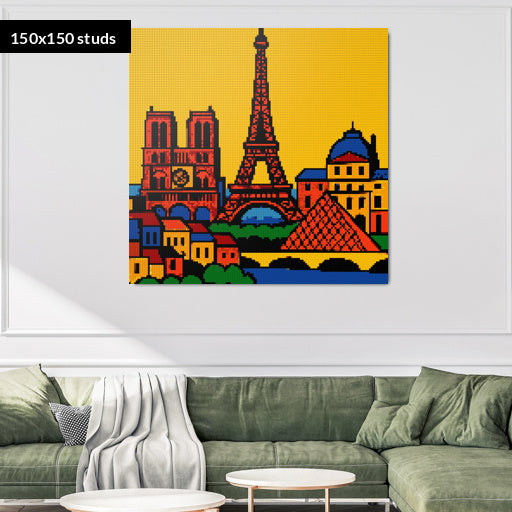 150*150studs, 120*120cm, 47,25*47,25inch