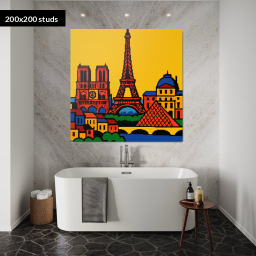 200*200studs, 160*160cm, 63*63inch
