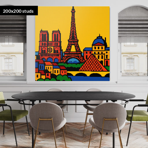 200*200studs, 160*160cm, 63*63inch