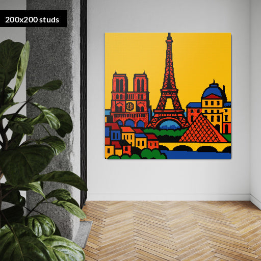 200*200studs, 160*160cm, 63*63inch