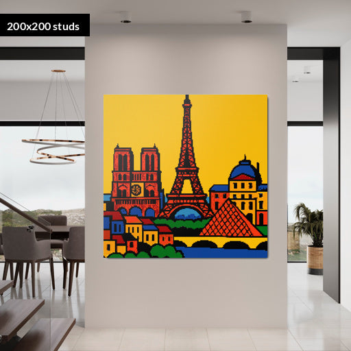 200*200studs, 160*160cm, 63*63inch