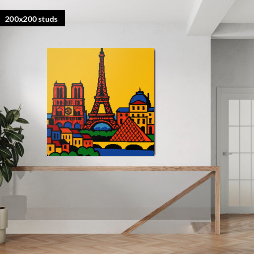 200*200studs, 160*160cm, 63*63inch