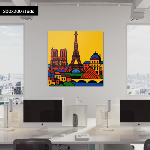 200*200studs, 160*160cm, 63*63inch