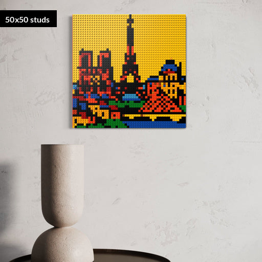 50*50studs, 40*40cm, 15,75*15,75inch