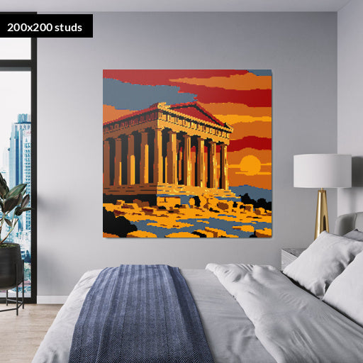 200*200studs, 160*160cm, 63*63inch