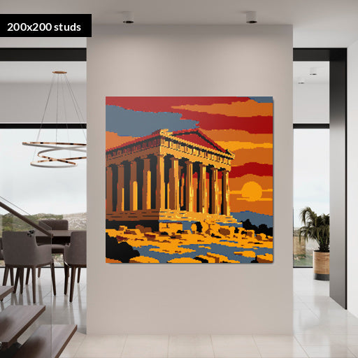 200*200studs, 160*160cm, 63*63inch