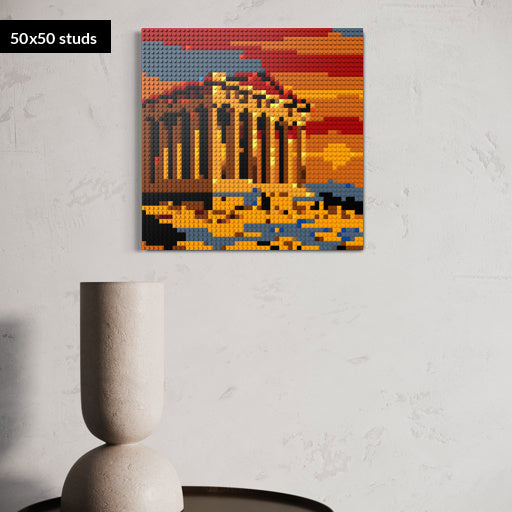 50*50studs, 40*40cm, 15,75*15,75inch
