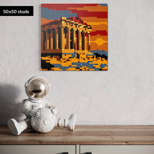 50*50studs, 40*40cm, 15,75*15,75inch