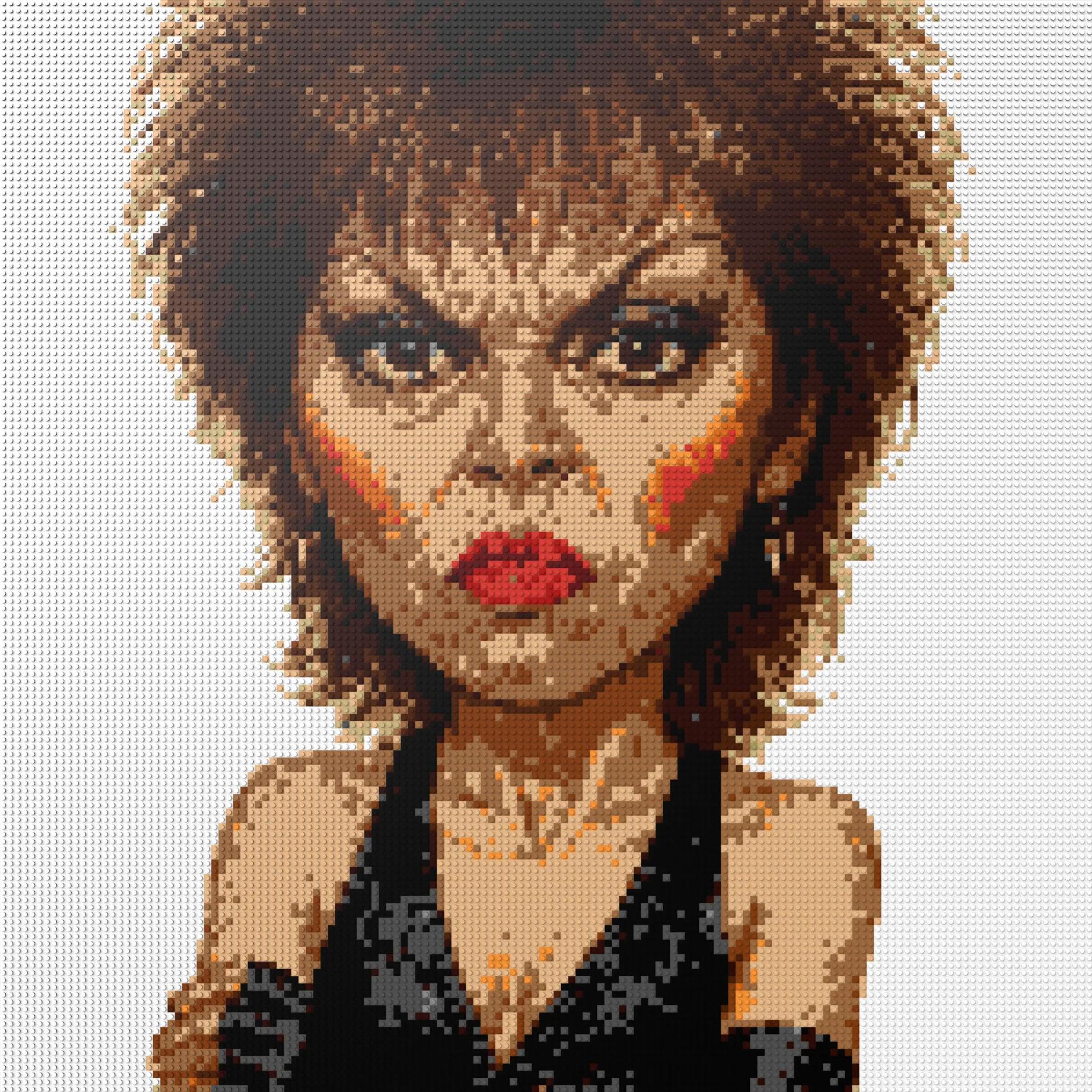 150*150studs, 120*120cm, 47,25*47,25inch