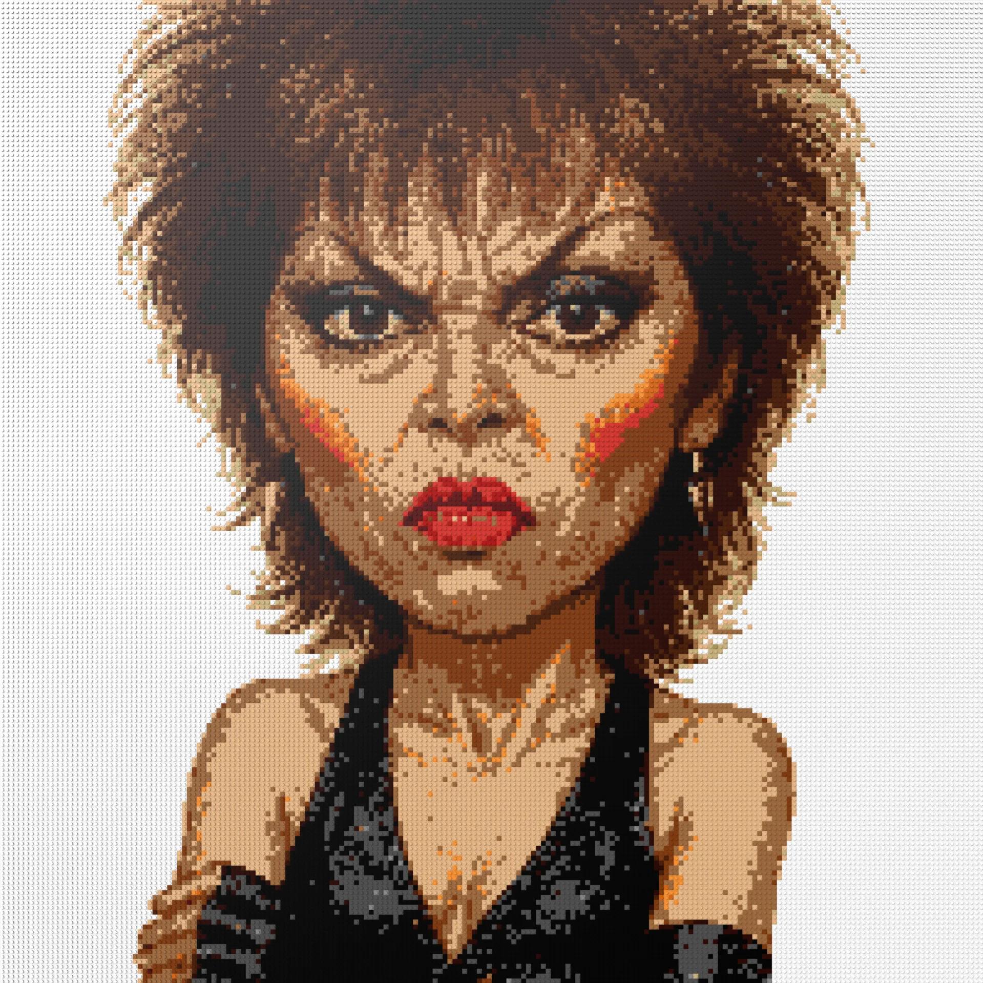 200*200studs, 160*160cm, 63*63inch