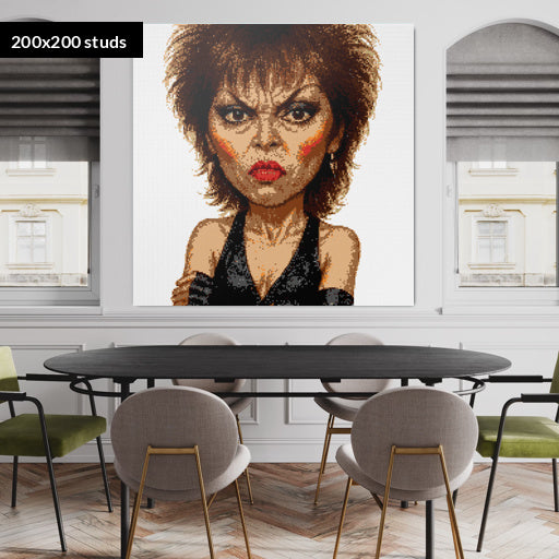 200*200studs, 160*160cm, 63*63inch