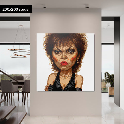 200*200studs, 160*160cm, 63*63inch