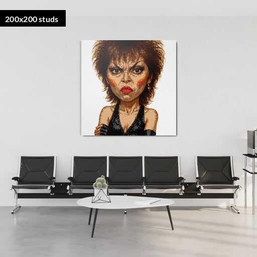 200*200studs, 160*160cm, 63*63inch