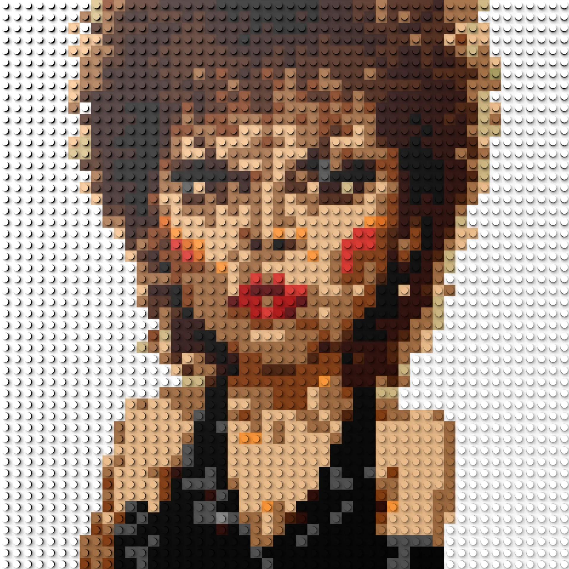50*50studs, 40*40cm, 15,75*15,75inch