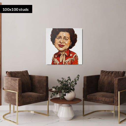 100*100studs, 80*80cm, 31,5*31,5inch