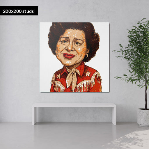 200*200studs, 160*160cm, 63*63inch