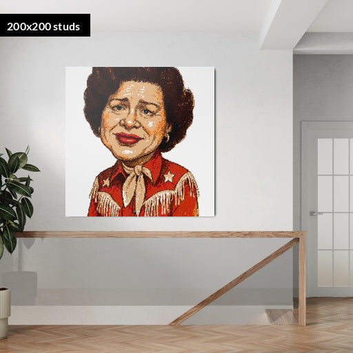 200*200studs, 160*160cm, 63*63inch