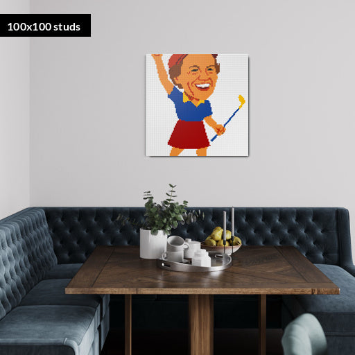 100*100studs, 80*80cm, 31,5*31,5inch