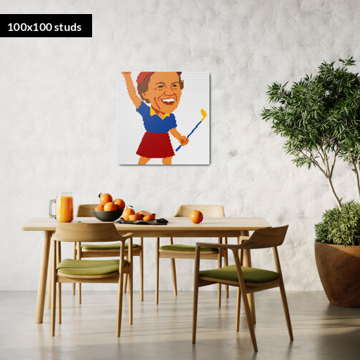 100*100studs, 80*80cm, 31,5*31,5inch