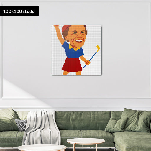 100*100studs, 80*80cm, 31,5*31,5inch