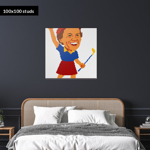 100*100studs, 80*80cm, 31,5*31,5inch