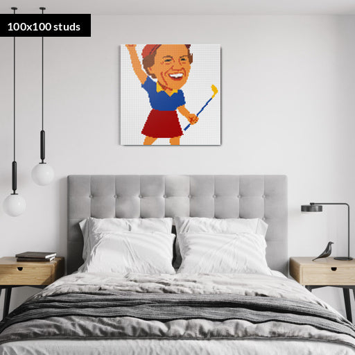 100*100studs, 80*80cm, 31,5*31,5inch