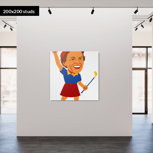200*200studs, 160*160cm, 63*63inch