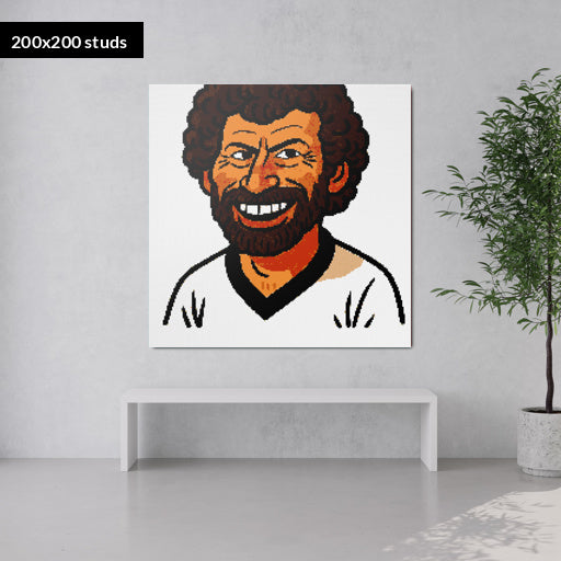 200*200studs, 160*160cm, 63*63inch