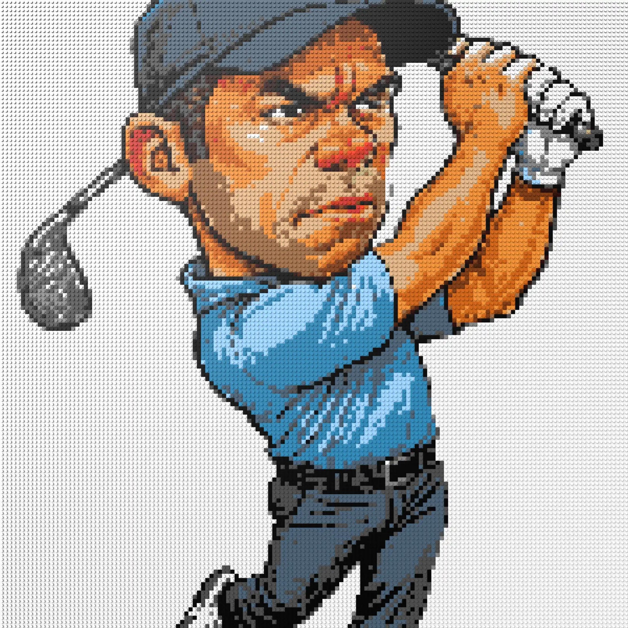 150*150studs, 120*120cm, 47,25*47,25inch