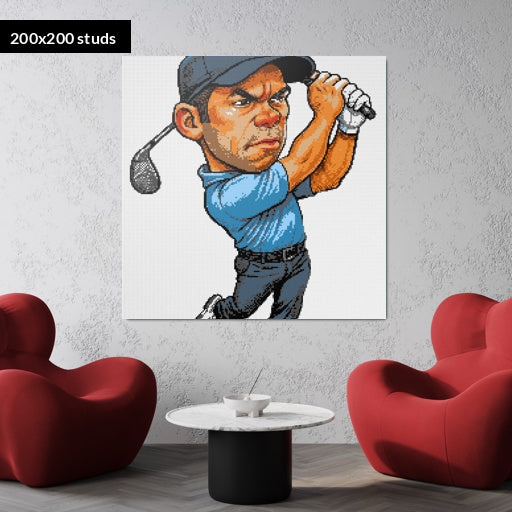 200*200studs, 160*160cm, 63*63inch