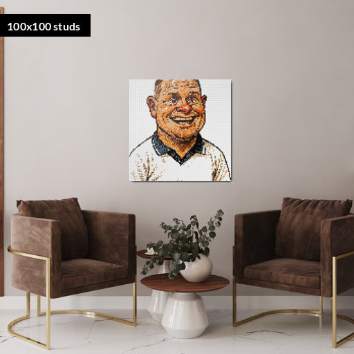 100*100studs, 80*80cm, 31,5*31,5inch