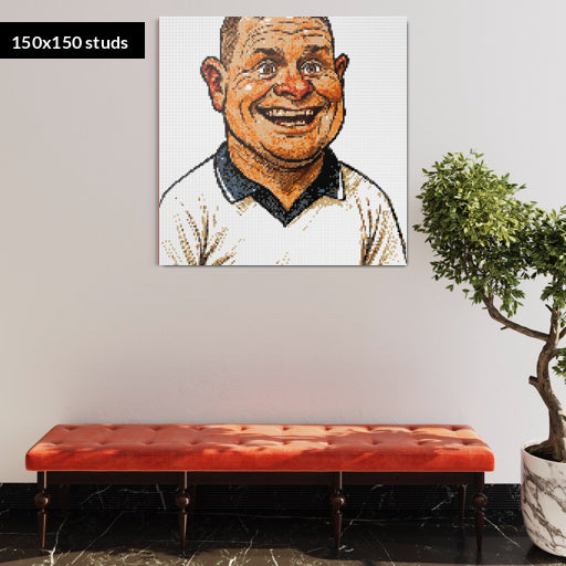 150*150studs, 120*120cm, 47,25*47,25inch