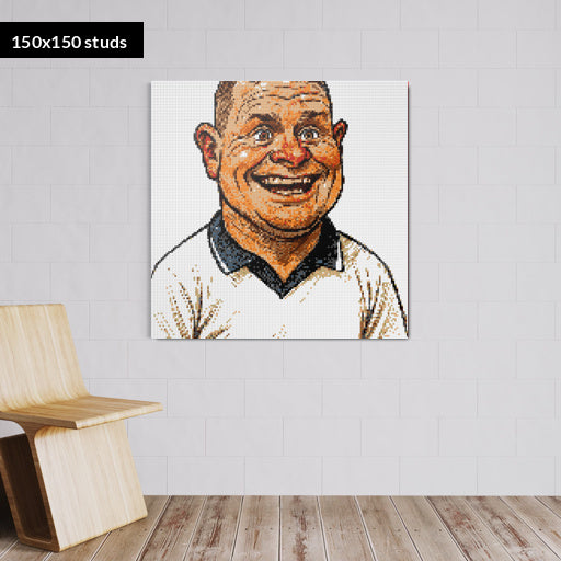 150*150studs, 120*120cm, 47,25*47,25inch