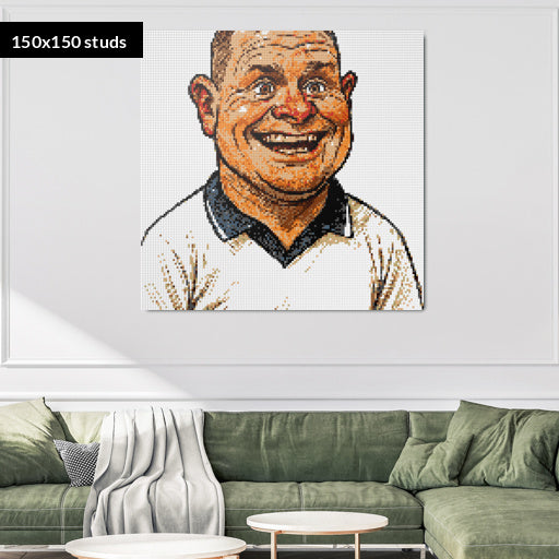 150*150studs, 120*120cm, 47,25*47,25inch