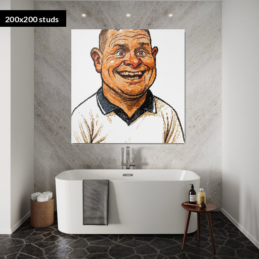 200*200studs, 160*160cm, 63*63inch