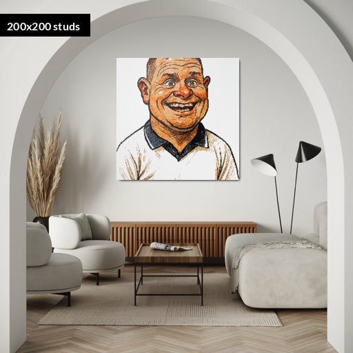 200*200studs, 160*160cm, 63*63inch